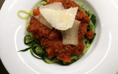 Kürbisbolognes mit Zoodels